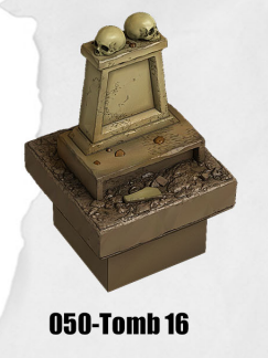 Haunted Graveyard Tomb 16 HG-050 by Dungeon Blocks