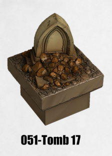 Haunted Graveyard Tomb 17 HG-051 by Dungeon Blocks