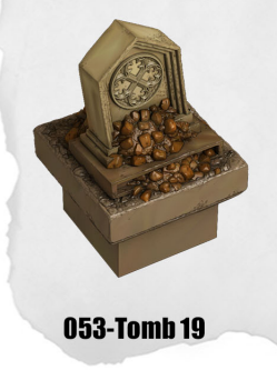 Haunted Graveyard Tomb 19 Religious HG-053 by Dungeon Blocks