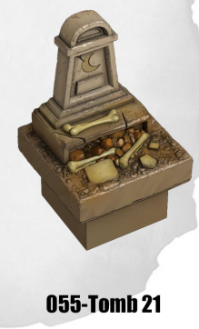 Haunted Graveyard Tomb 21 Religious HG-055 by Dungeon Blocks