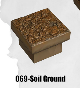 Haunted Graveyard Soil Ground HG-069 by Dungeon Blocks