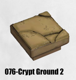 Haunted Graveyard Crypt Ground 2 HG-076 by Dungeon Blocks