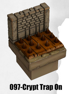 Haunted Graveyard Crypt Trap On HG-097 by Dungeon Blocks