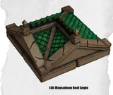 Haunted Graveyard Masoleum Roof Angle HG-148 by Dungeon Blocks