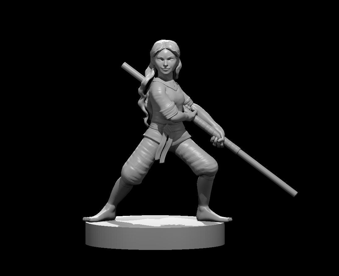 Halfling Female Monk by MZ4250