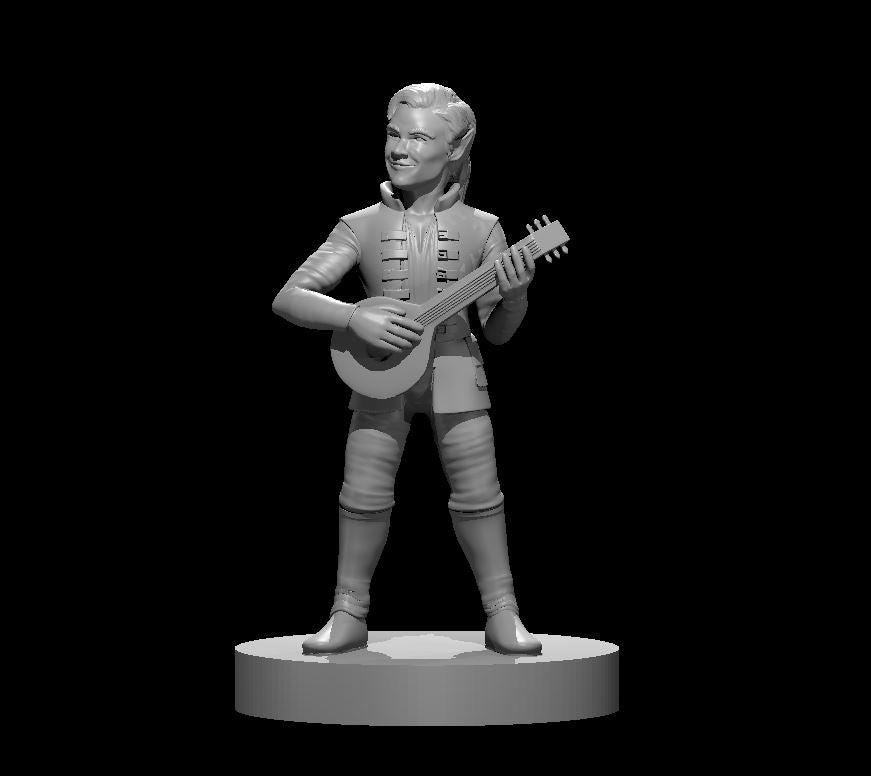 Halfling Male Bard by MZ4250