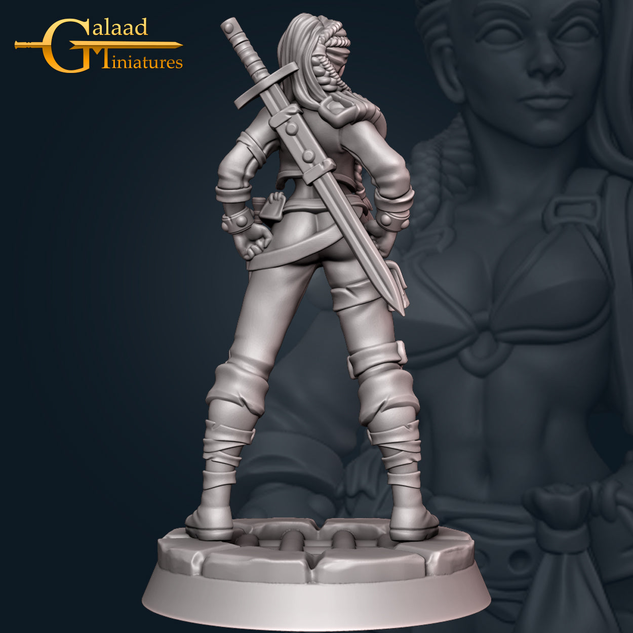 Hanna Rogue by Galaad Miniatures