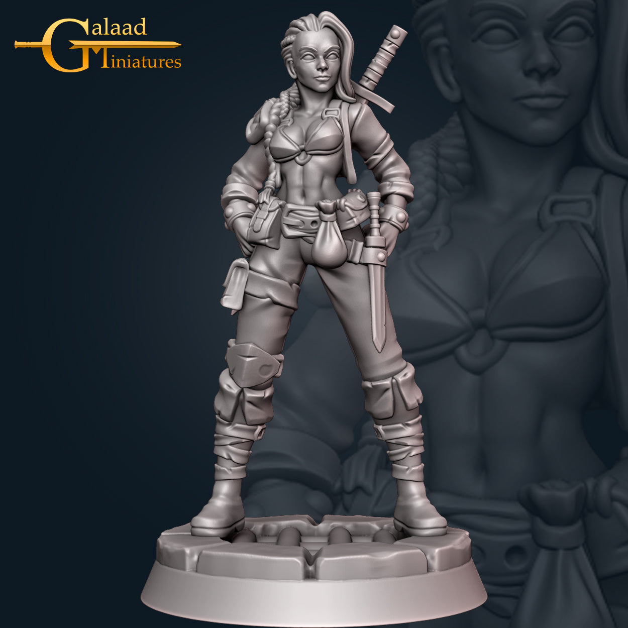 Hanna Rogue by Galaad Miniatures