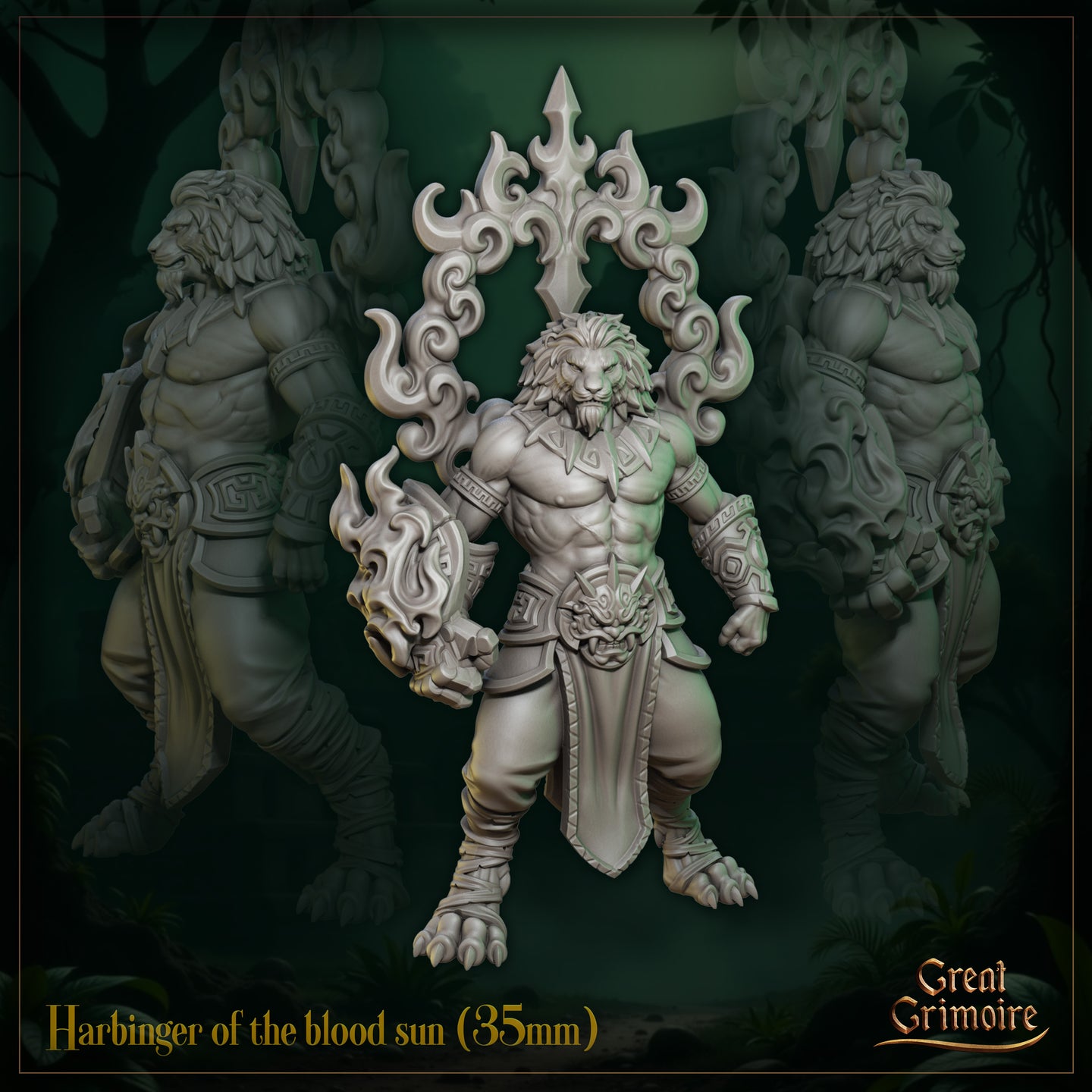 Leonin Harbinger of the Blood Sun by Great Grimoire