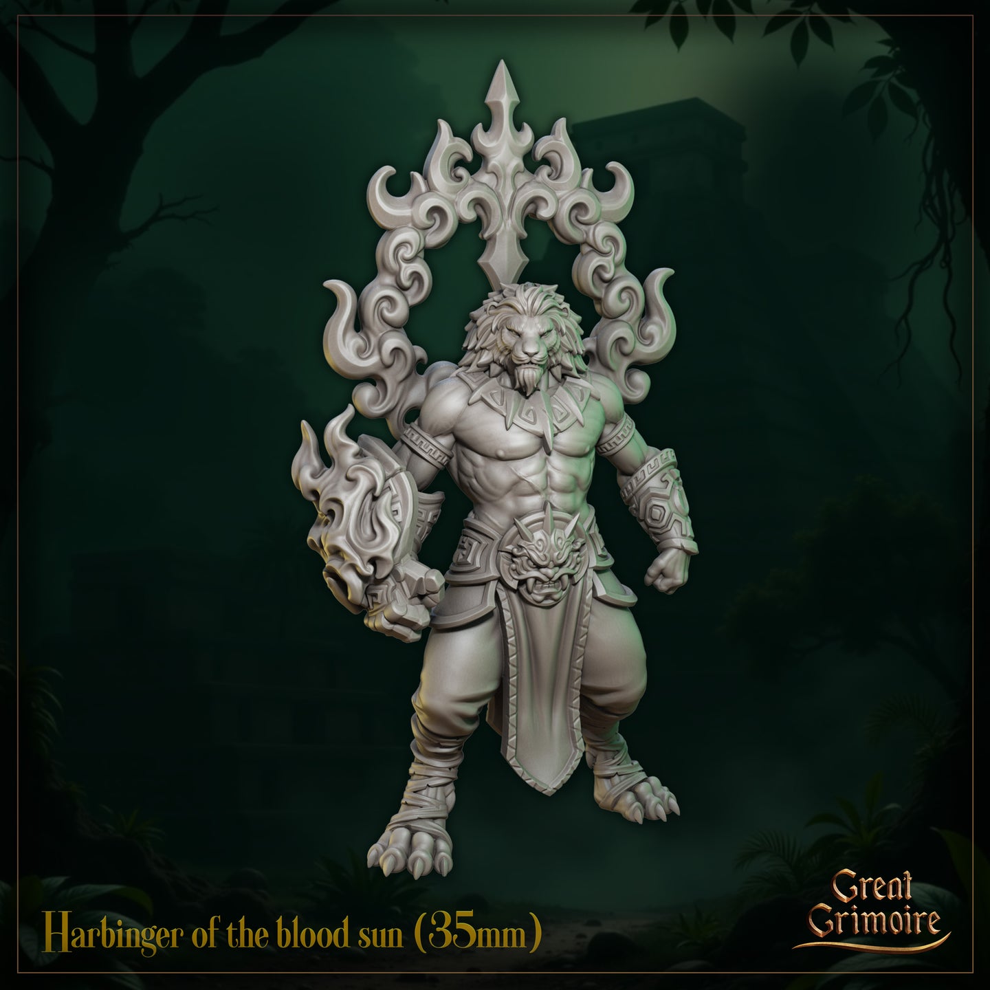 Leonin Harbinger of the Blood Sun by Great Grimoire