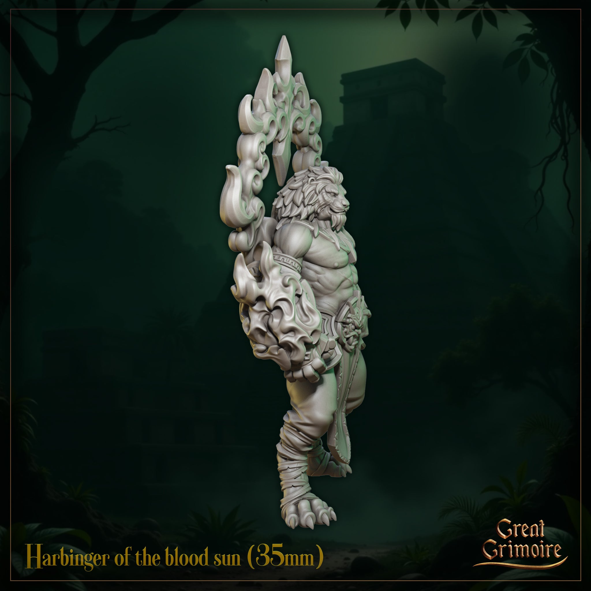Leonin Harbinger of the Blood Sun by Great Grimoire