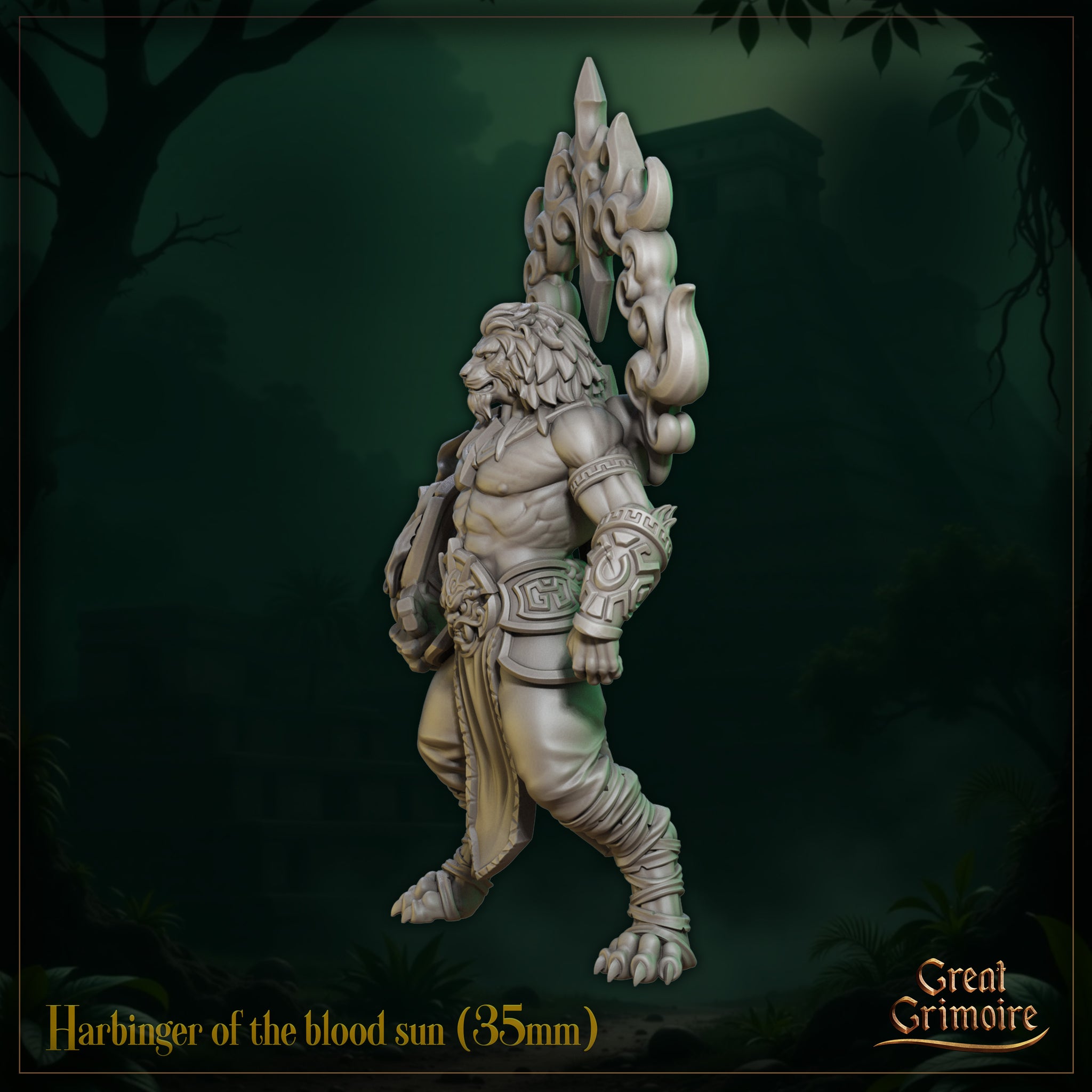 Leonin Harbinger of the Blood Sun by Great Grimoire