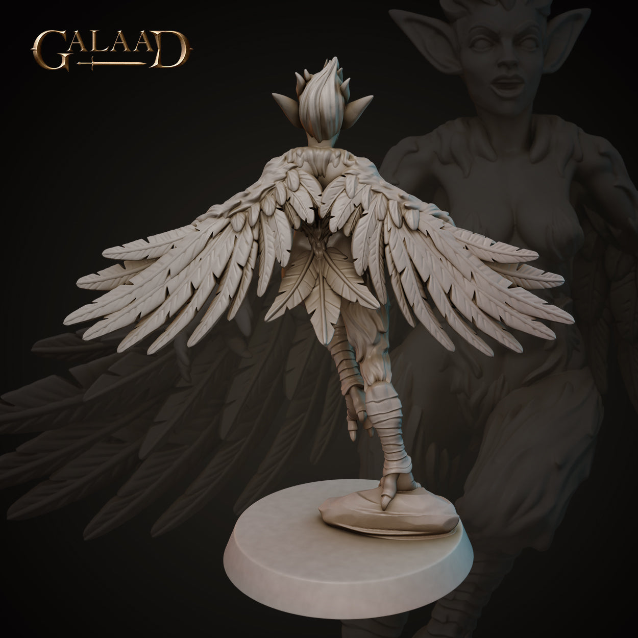 Harpy 02 by Galaad Miniatures