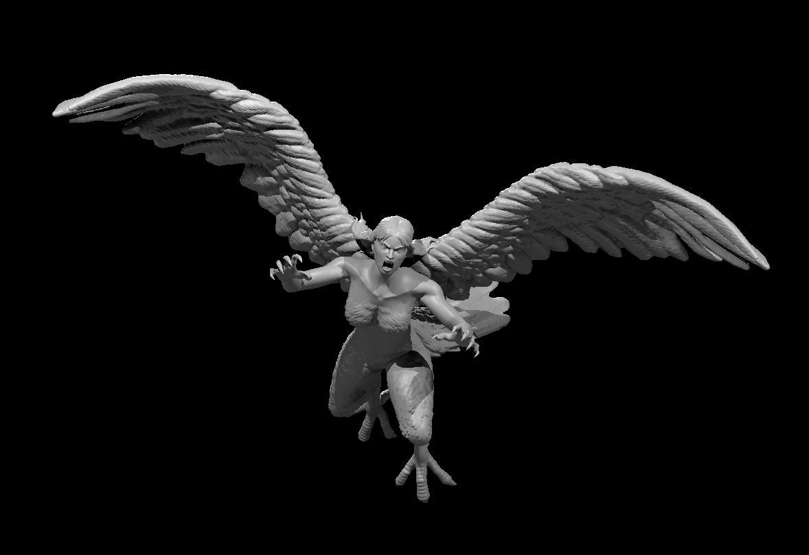 Harpy Attacking MM2025 by MZ4250