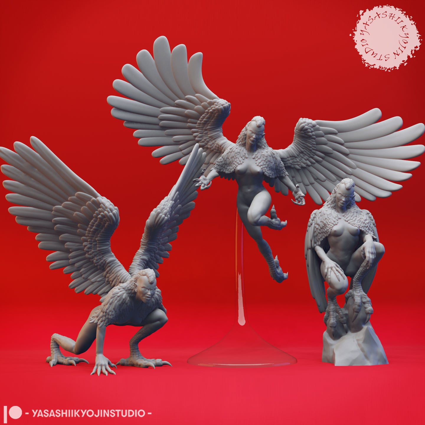 Harpy Bundle by Yasashii Kyojin Studios