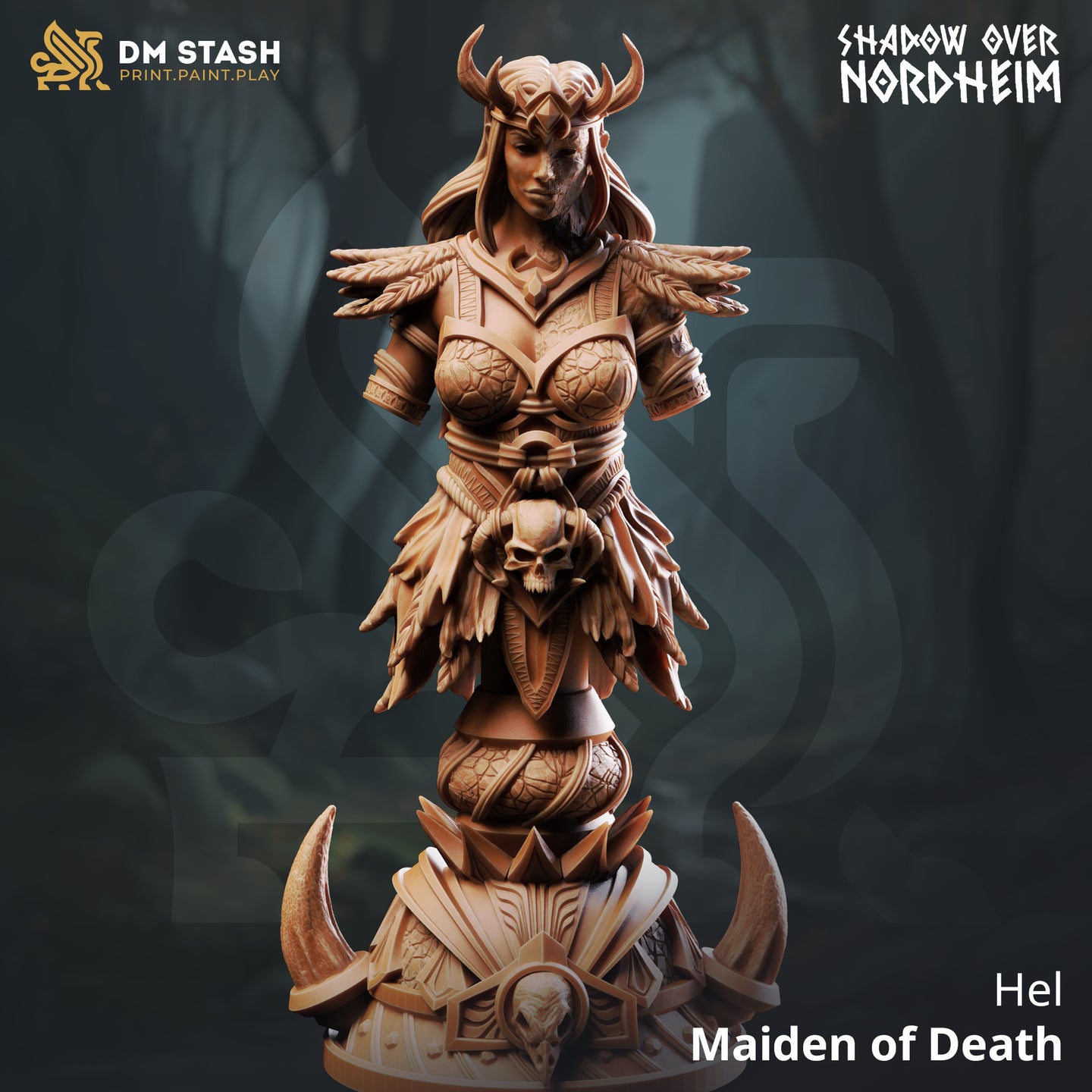 Maiden of Death (Hel) Bust  by DM Stash