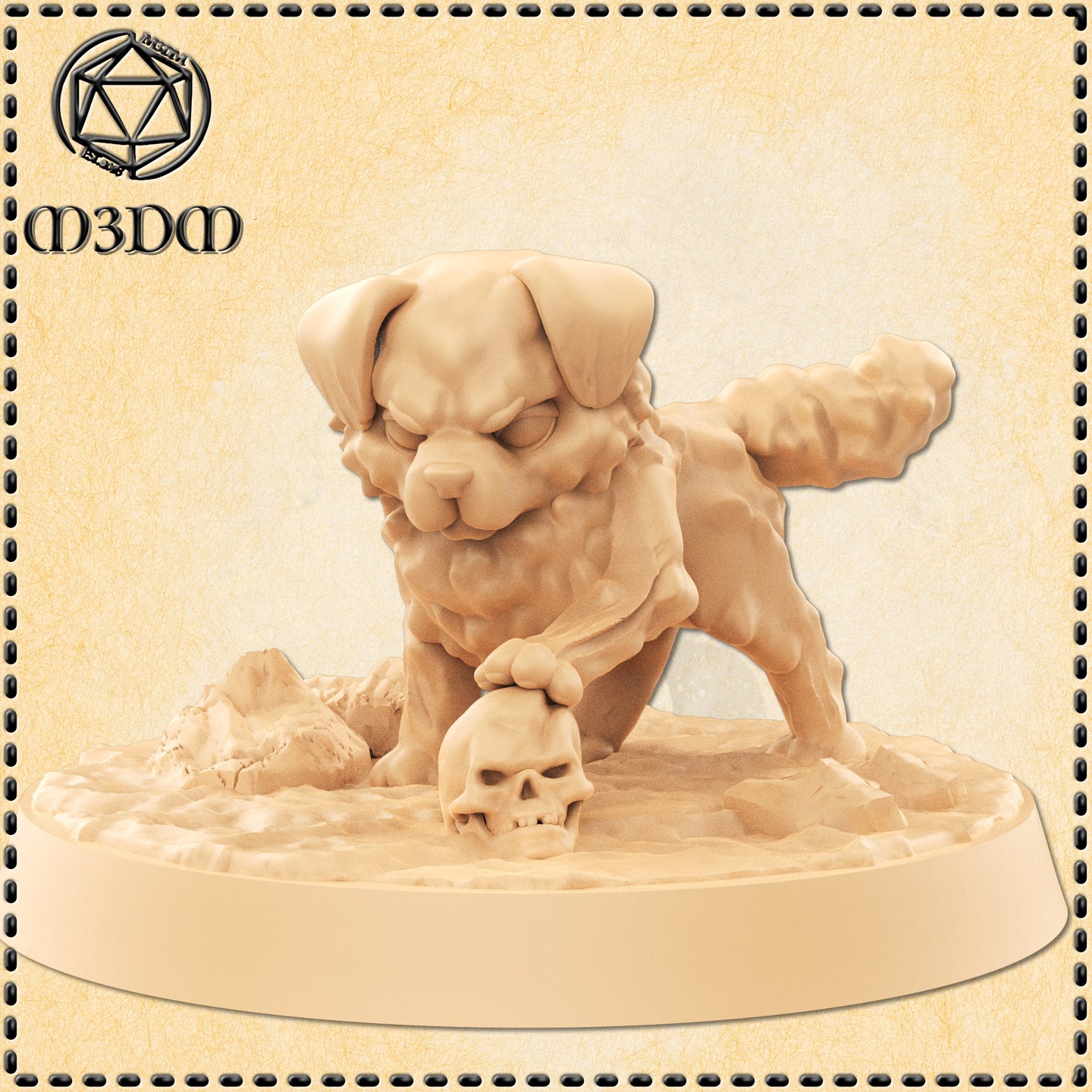 Hellhound Puppy by Mia Kay M3DM