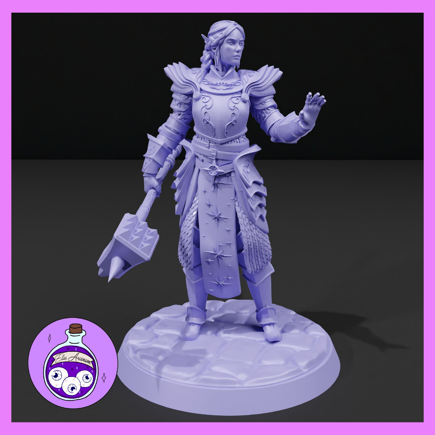 High Elf Paladin by Ella's Arcanum Minis