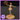 Female acrobat balancing on one pointed toe, right arm raised holding a scalloped parasol, left arm outstretched for balance. Lace-detailed corset bodice, pleated ruffled tutu, feathered hair ornament, coiled rope at her feet. Sculpt by Ella's Arcanum Minis.