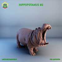 Hippopotamus #2 by The Toadstool Weaver