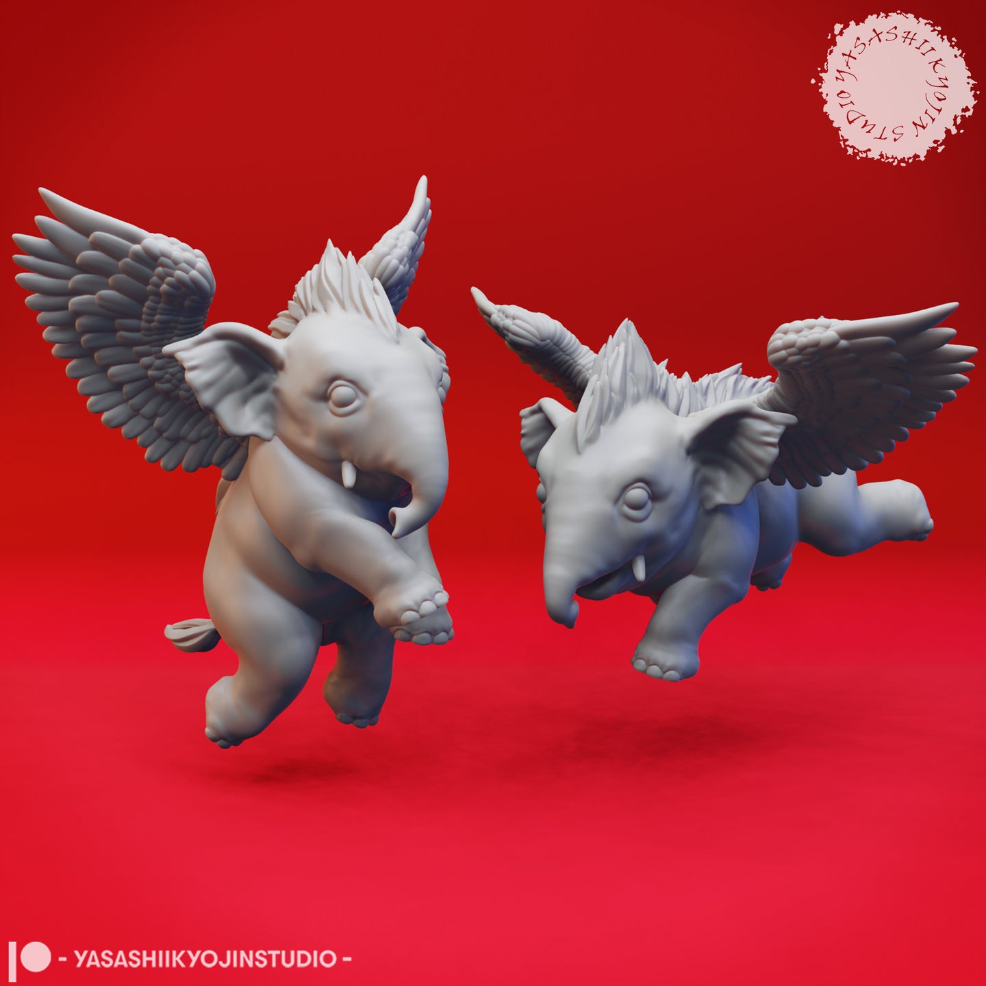 Hollyphant Bundle by Yasashii Kyojin Studios