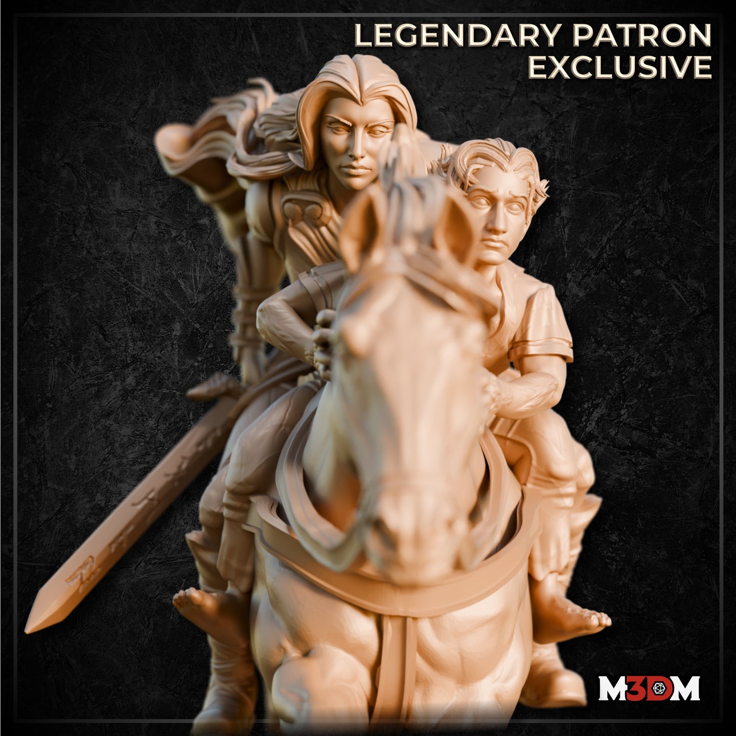 Horse Riders by Mia Kay M3DM