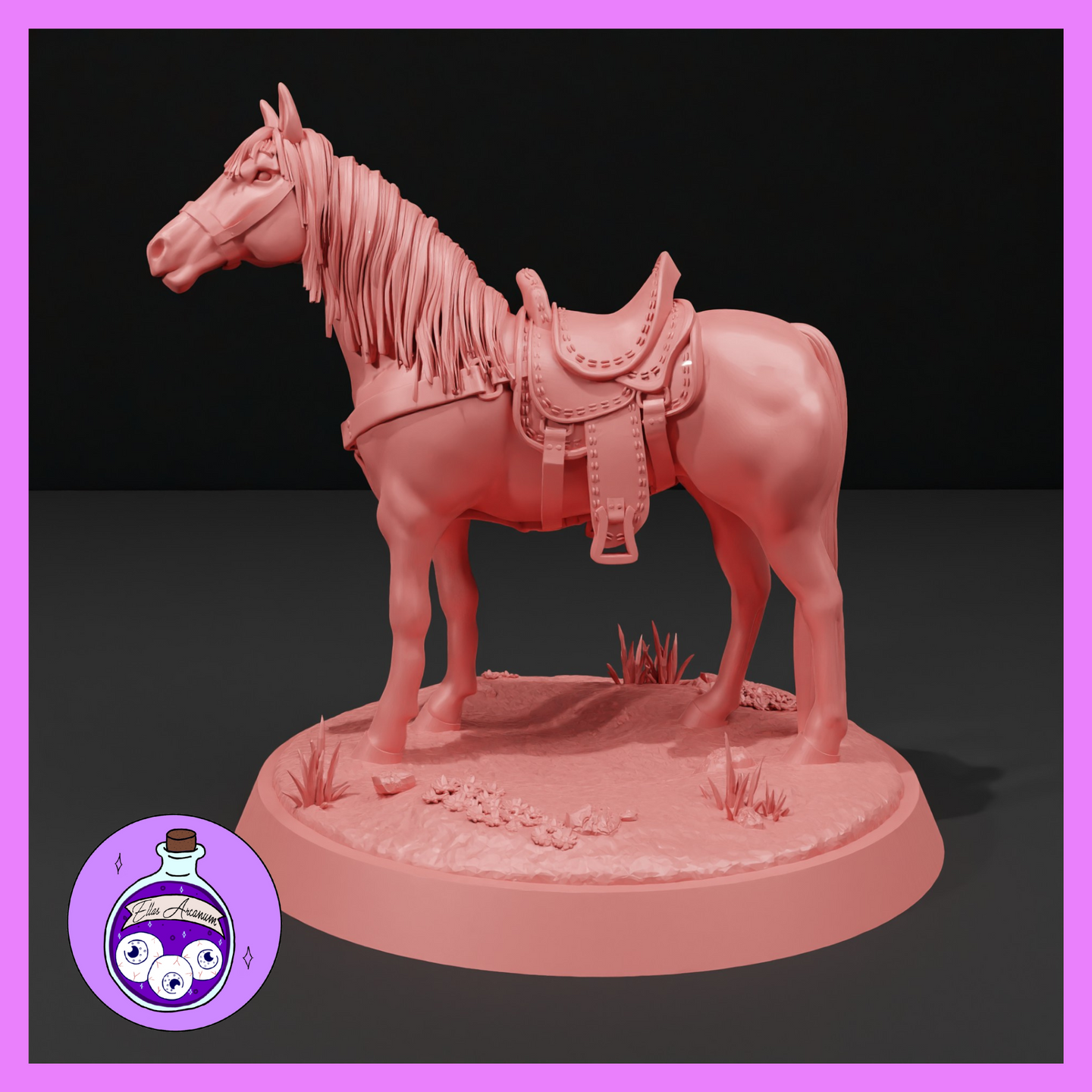 Horse Saddled by Ella's Arcanum Minis