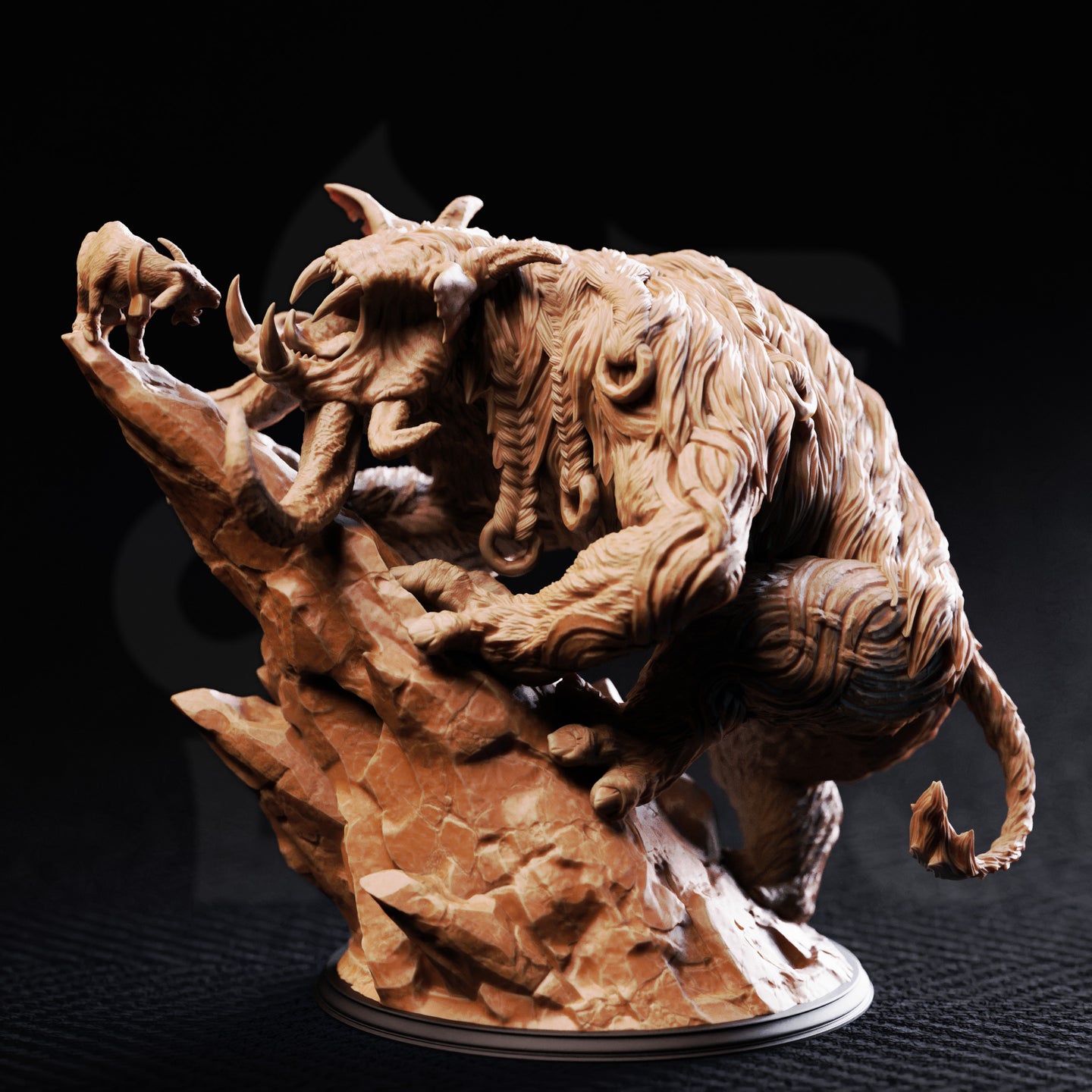 Frost Horned Beast (Hrimyhyrnir) by DM Stash