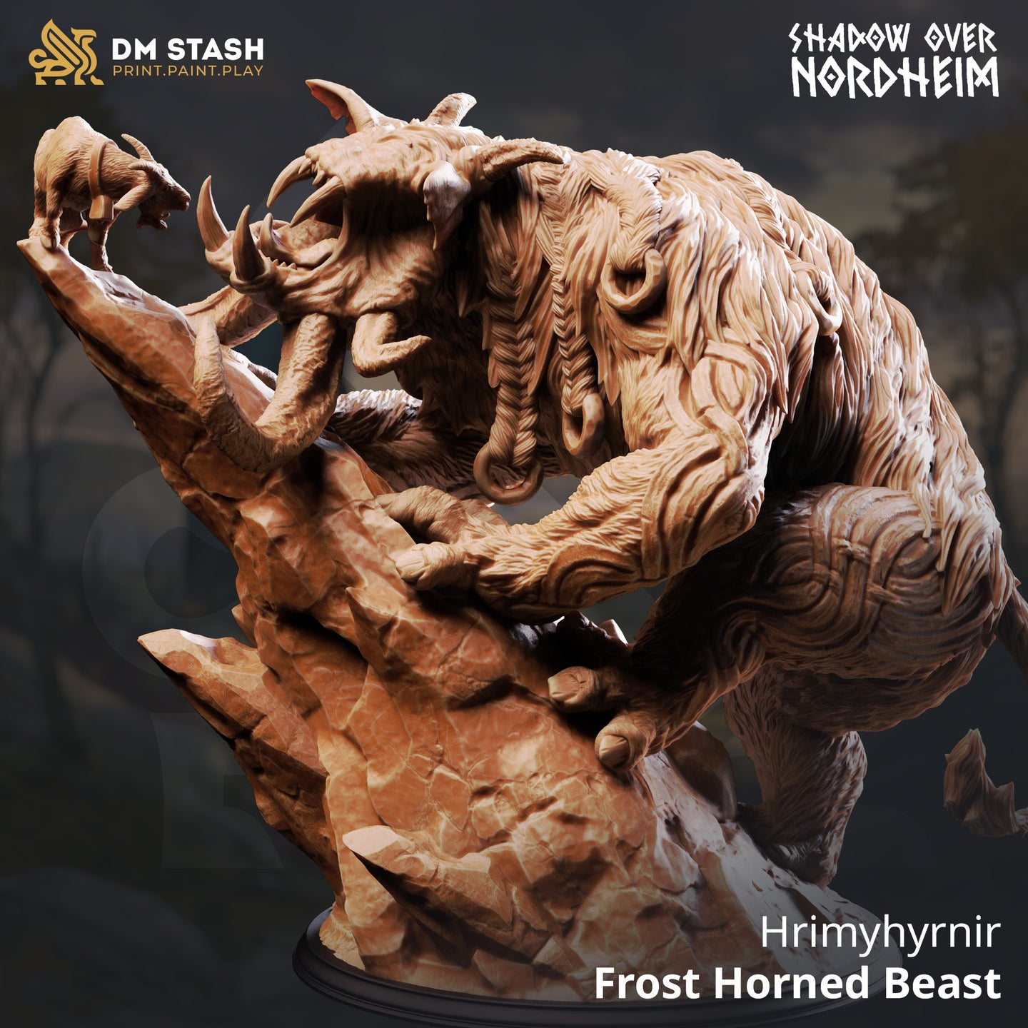Frost Horned Beast (Hrimyhyrnir) by DM Stash