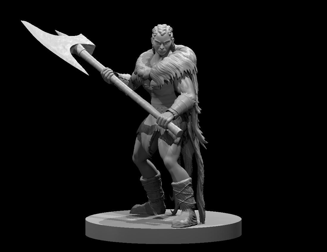 Human Female Barbarian 3 by MZ4250