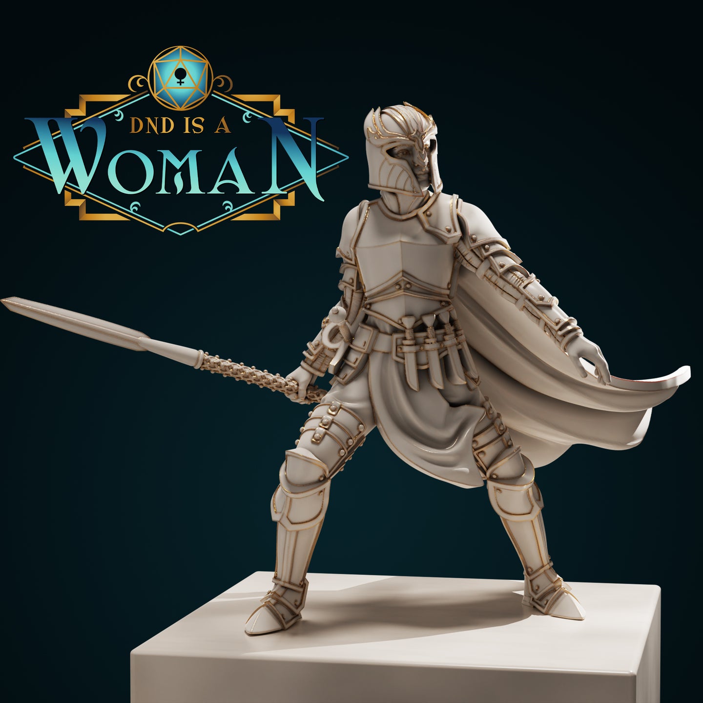 Human Fighter - Cyrah by DnD Is A Woman