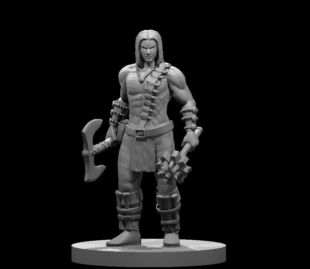 Human Male Barbarian 17 by MZ4250