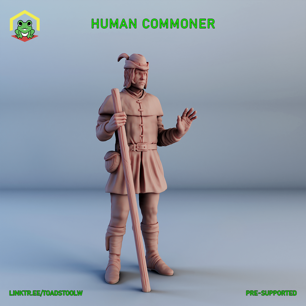 Human Commoner by The Toadstool Weaver