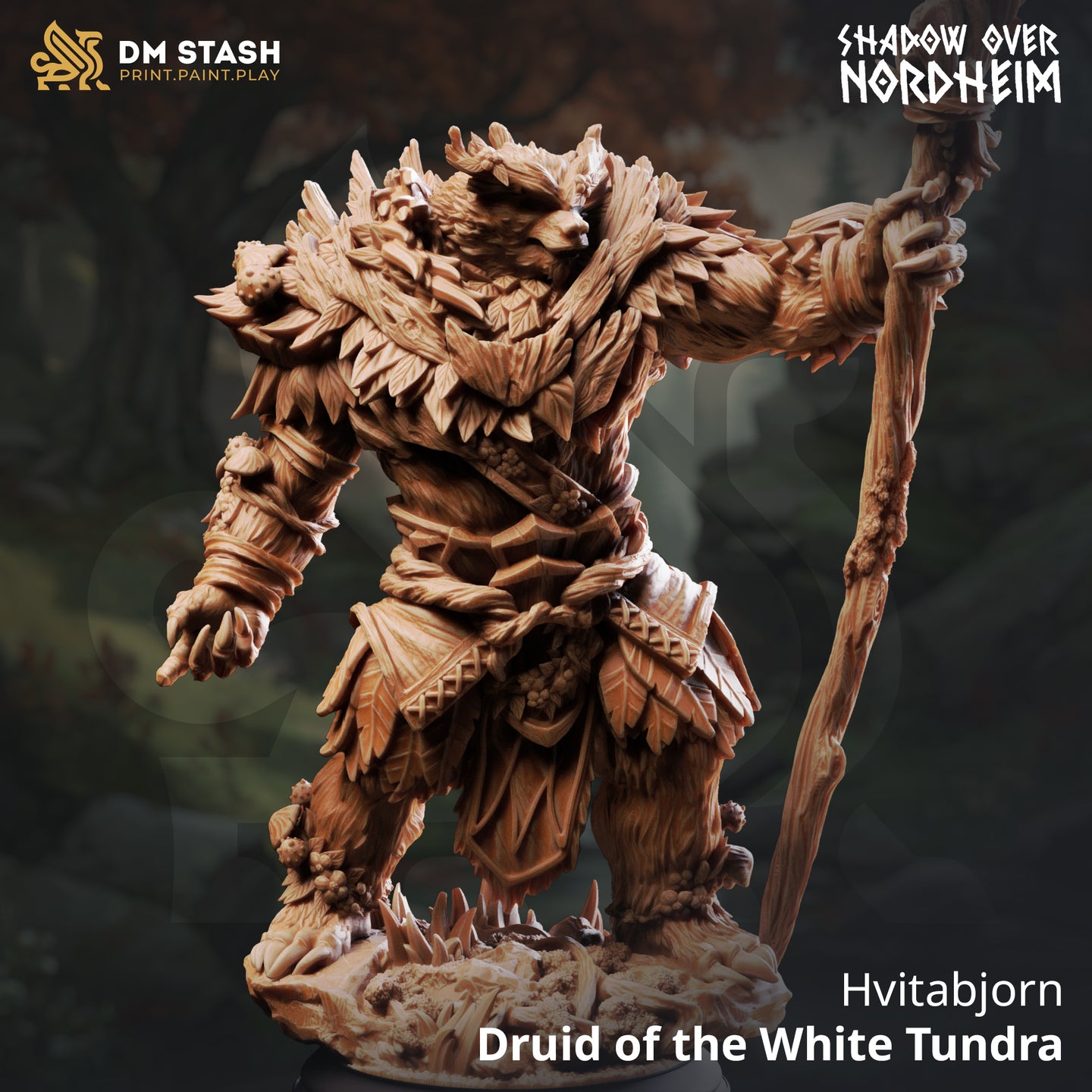 Druid of the White Tundra (Hvitabjorn) by DM Stash