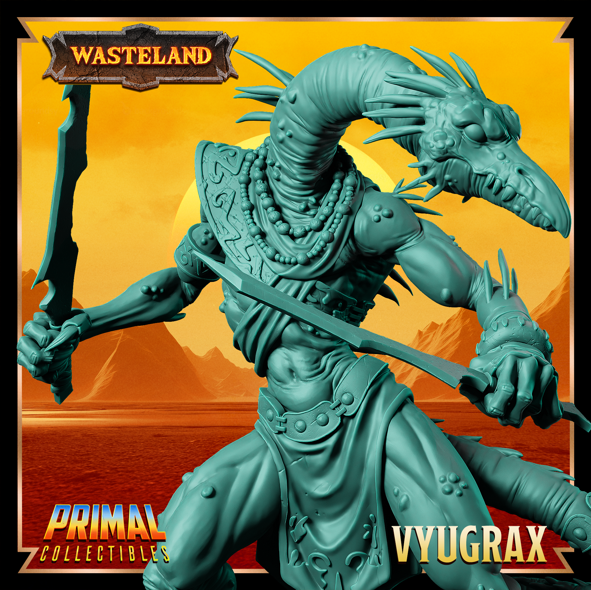 Draconian FIghter (Vyugrax) by Primal Collectibles