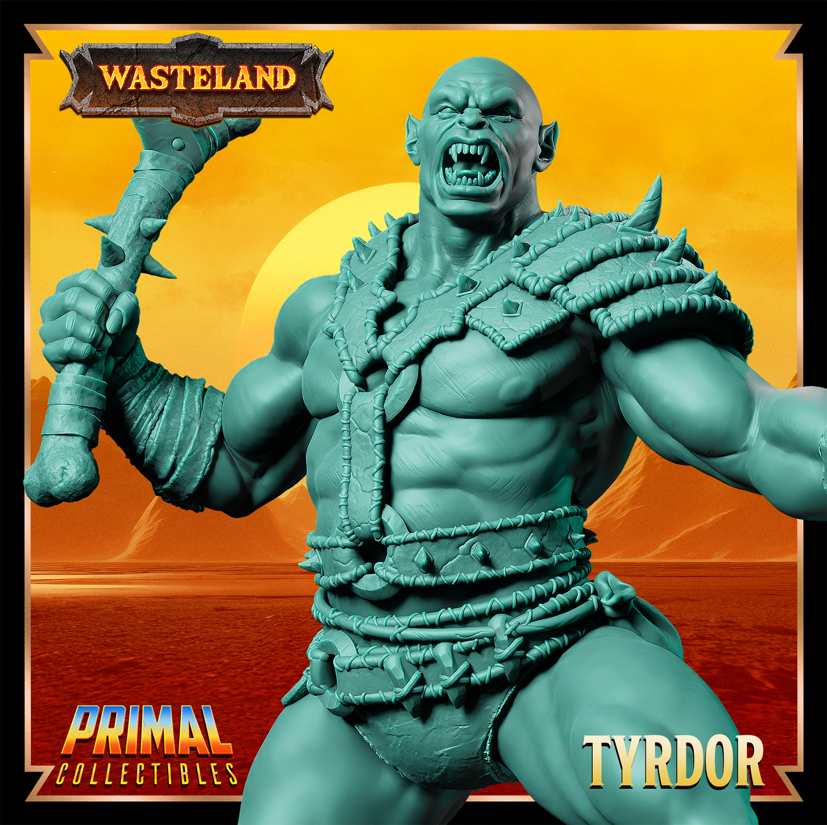 Orc Barbarian (MulWild Tydor) by Primal Collectibles