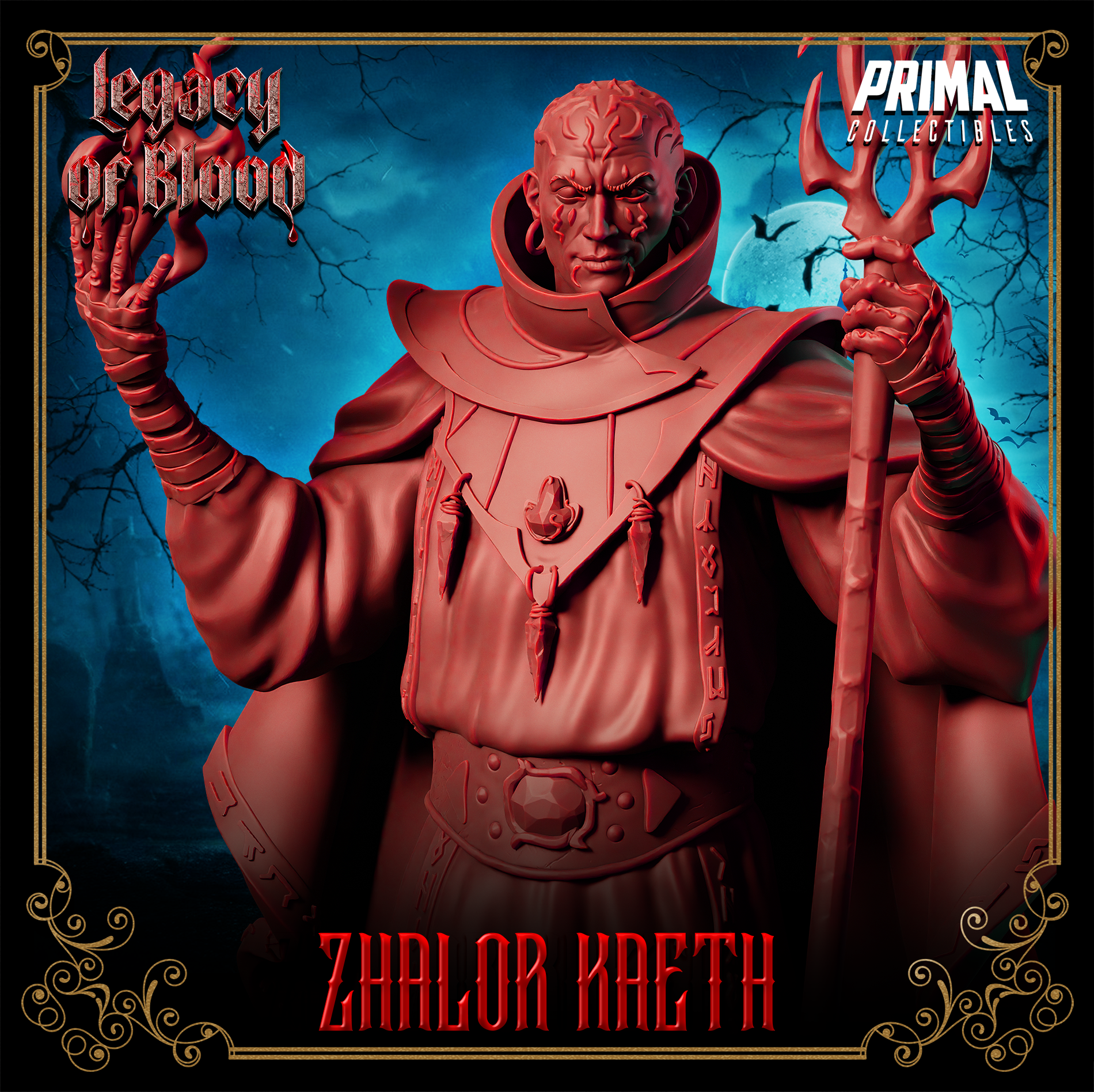 Vampire Wizard (Zhalor Kaeth) by Primal Collectibles