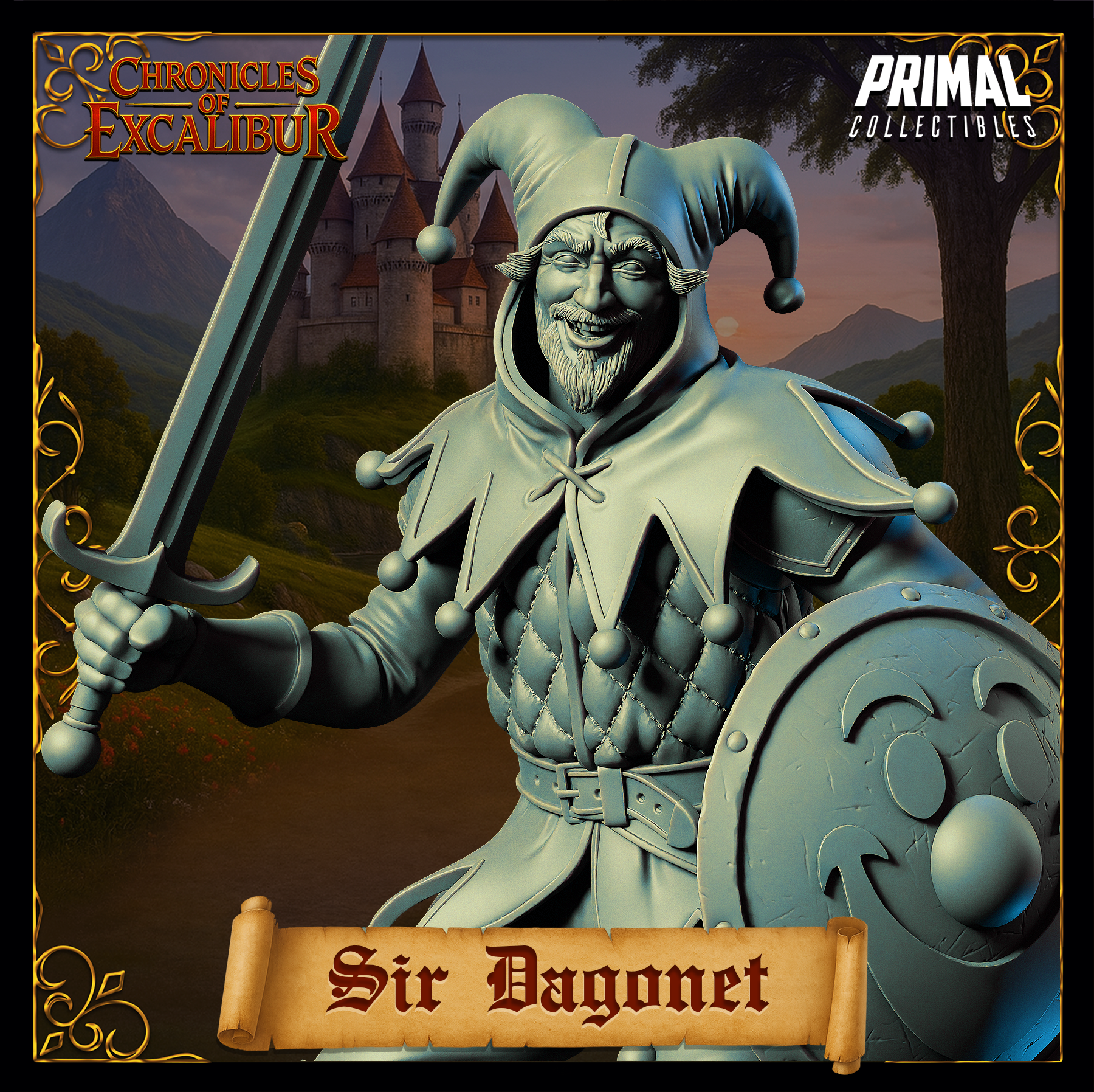 Knight (Sir Dagonet) by Primal Collectibles