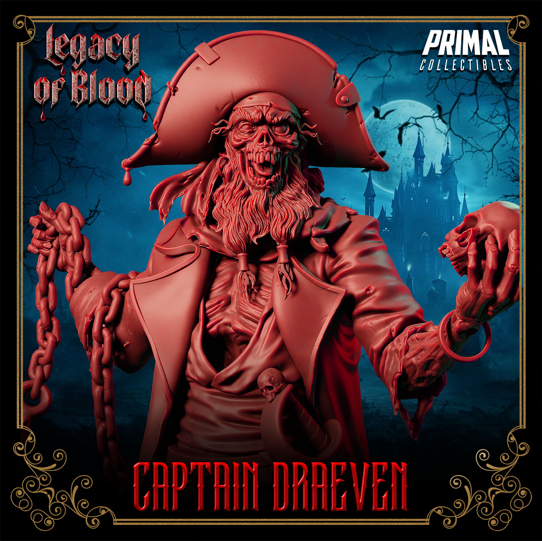 Undead Captain (Draeven) by Primal Collectibles