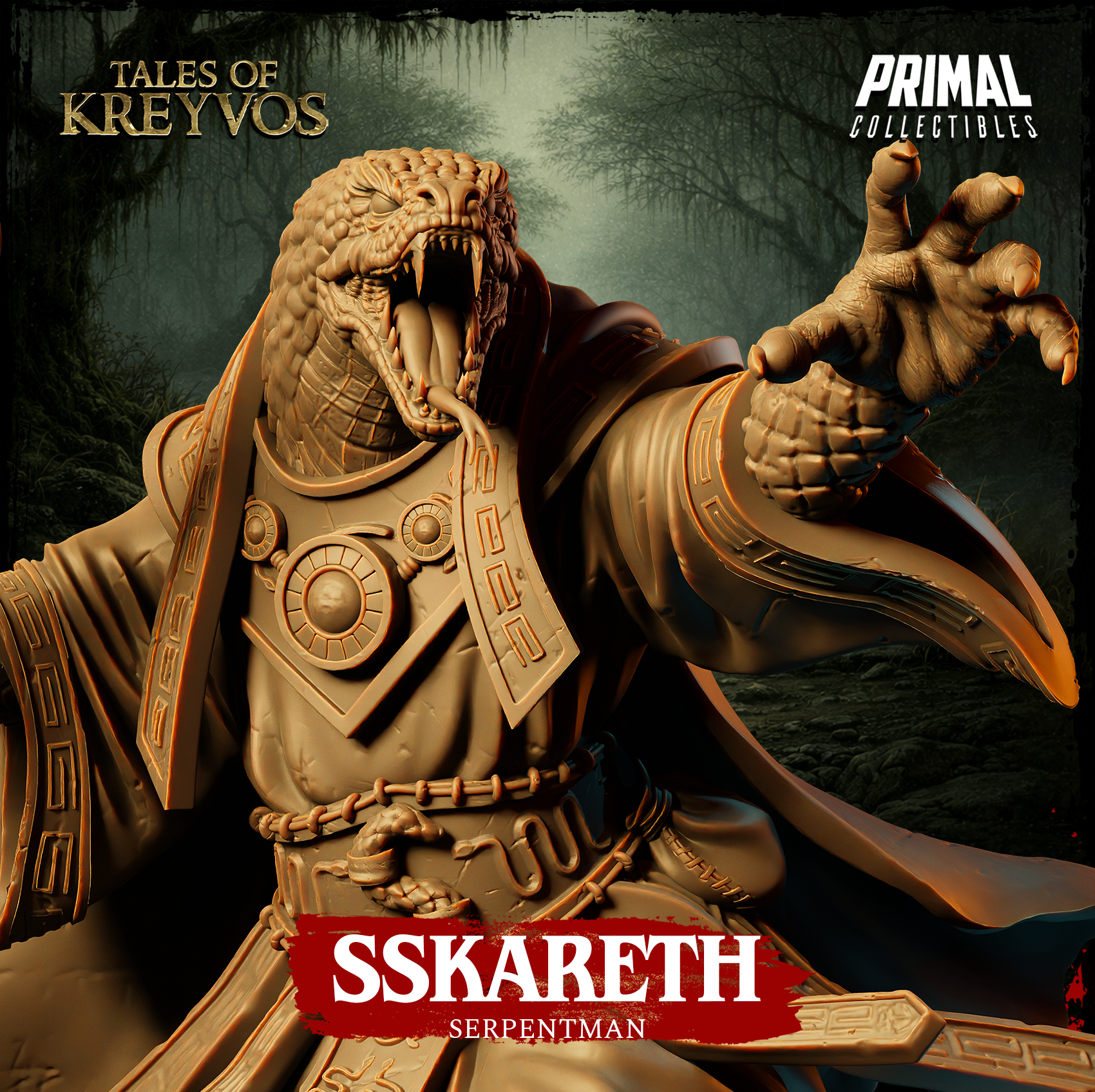 Serpentman (Skareth) by Primal Collectibles