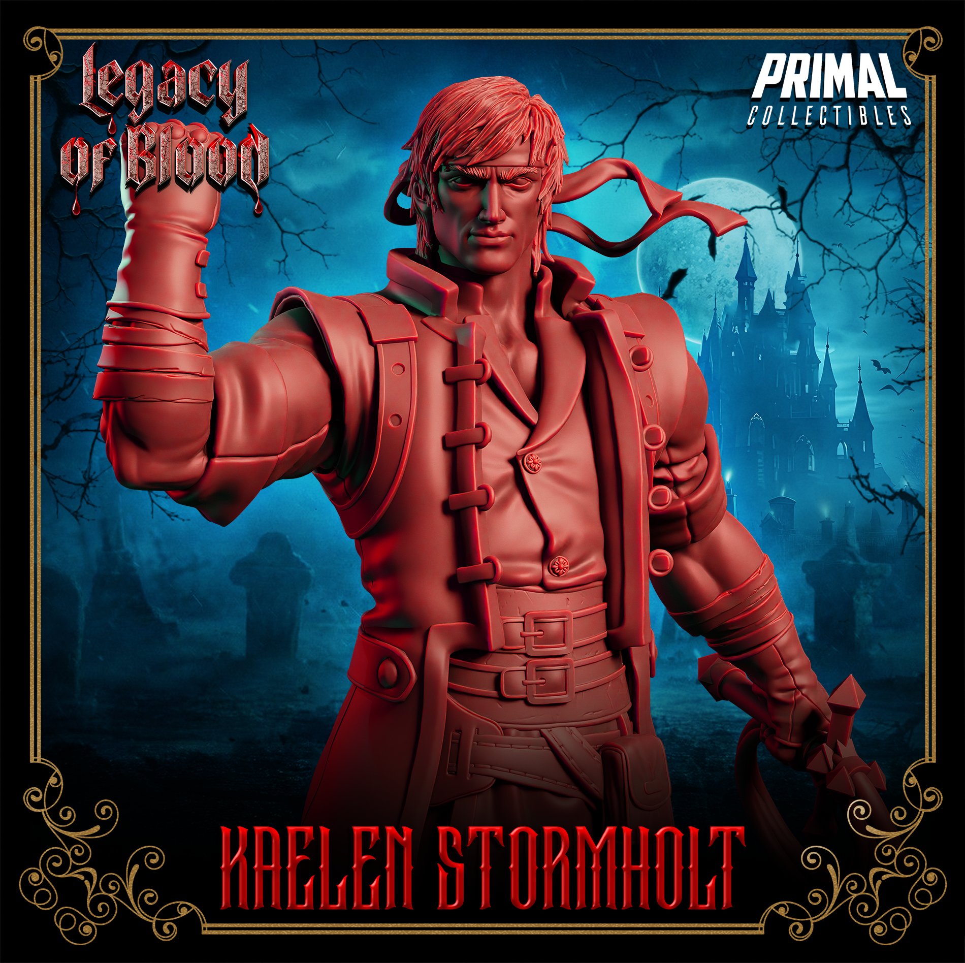 Vampire Hunter Cleric (Kaelen Stormholt) by Primal Collectibles