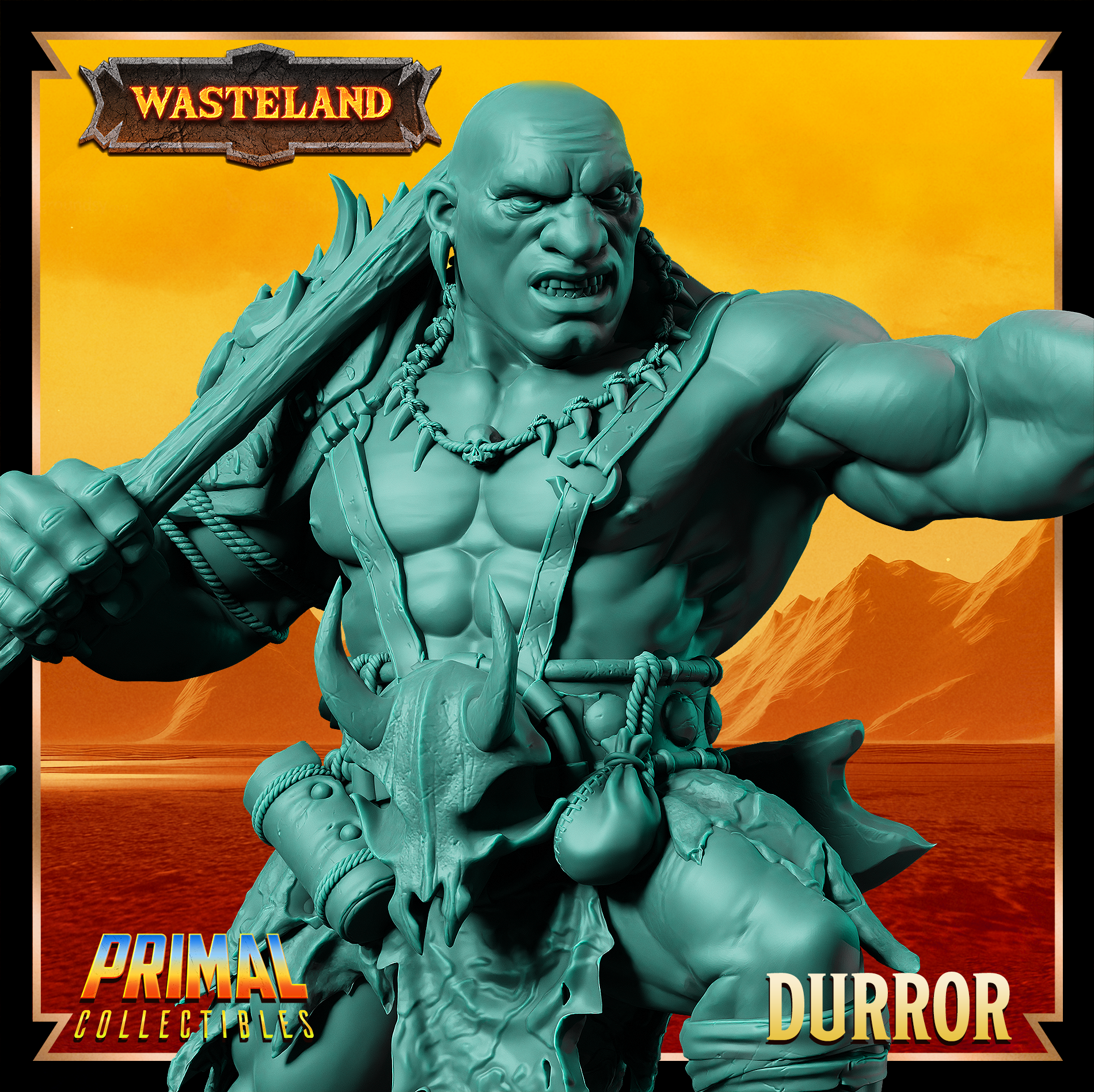 Dwarf Barbarian (Durror) by Primal Collectibles