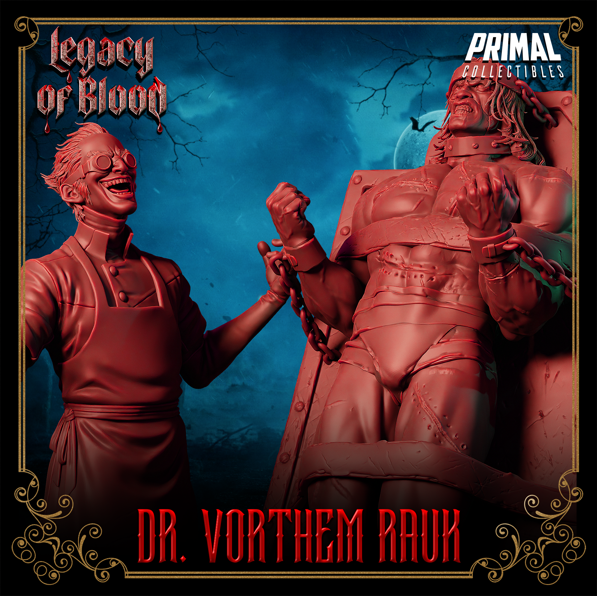 Doctor & Monster (Doctor Vorthern Rauk) by Primal Collectibles