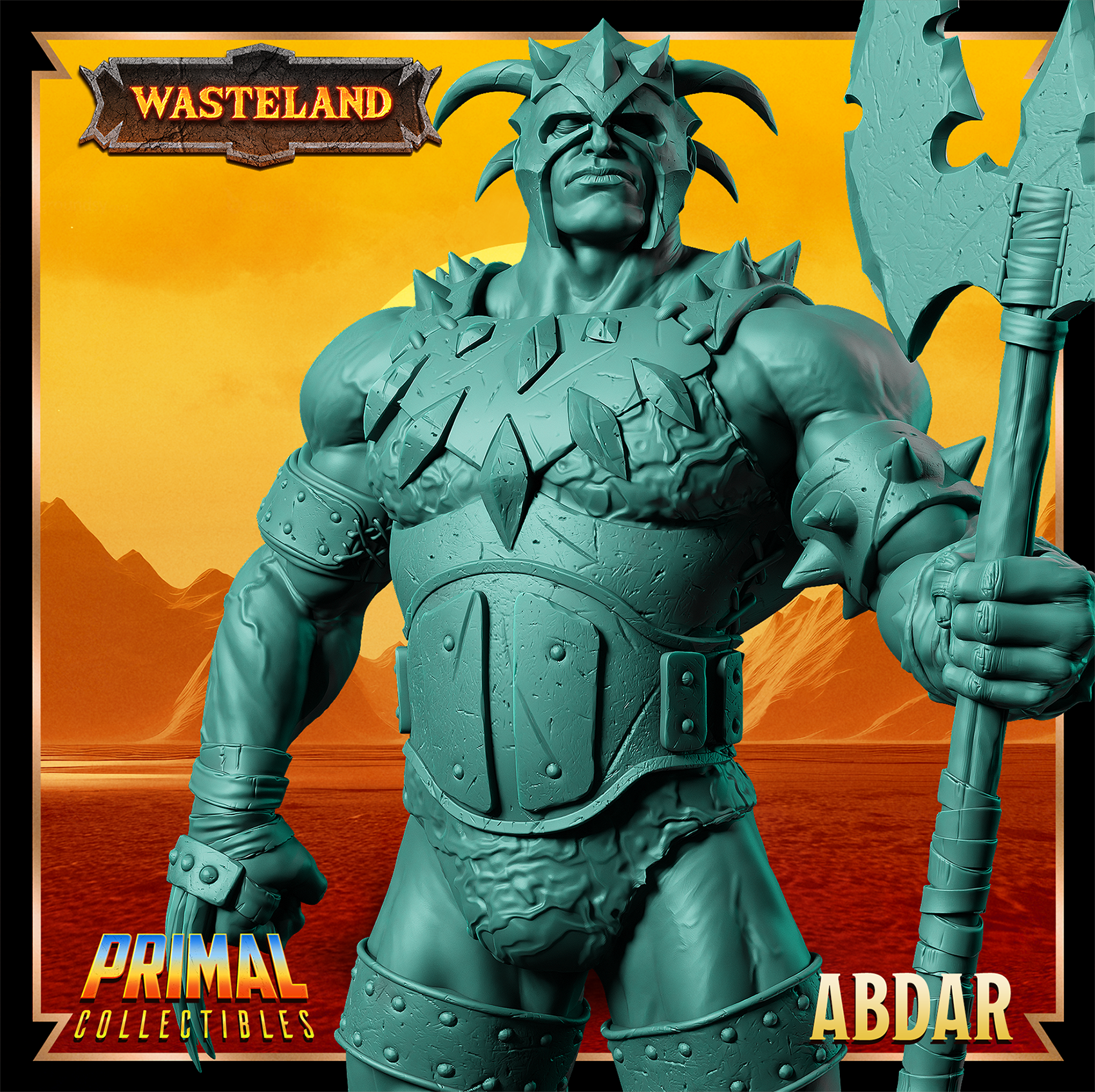 Male Warrior (Abdar) by Primal Collectibles