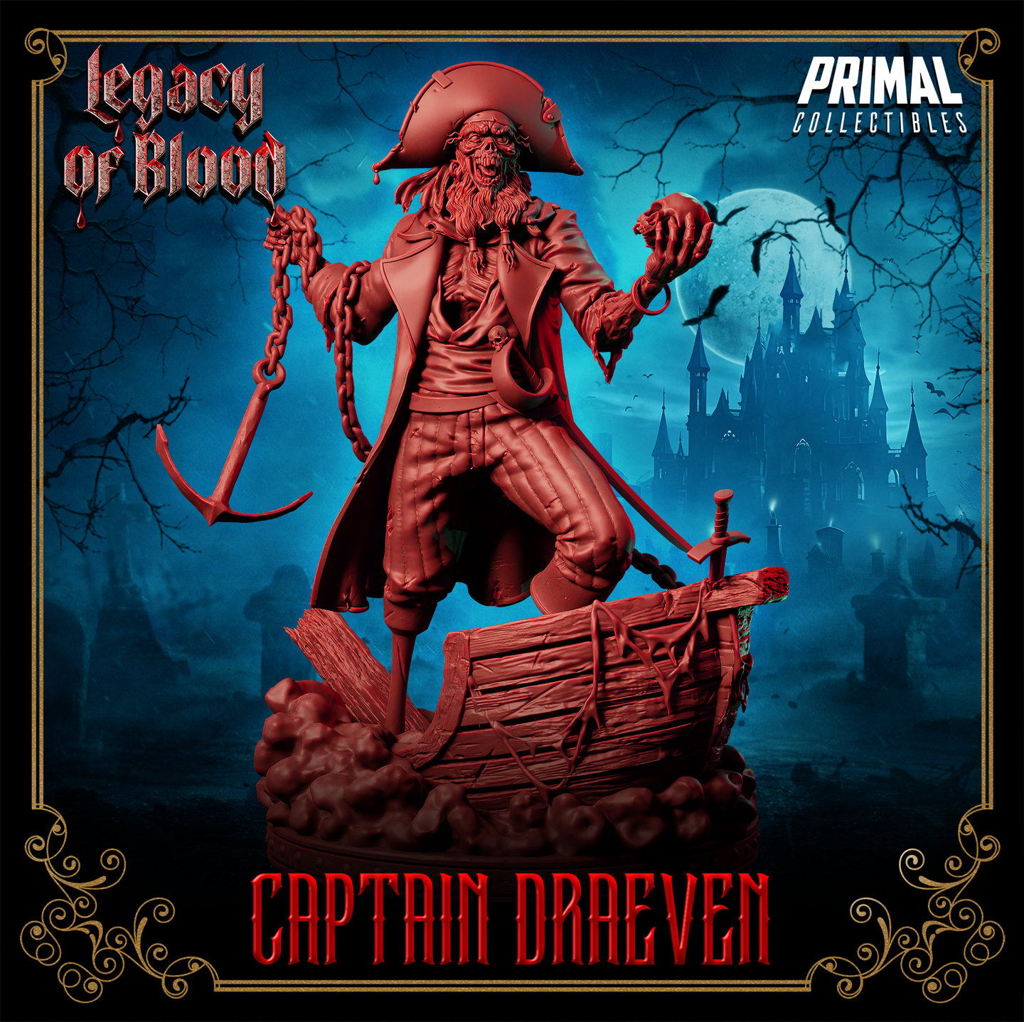Undead Captain (Draeven) by Primal Collectibles