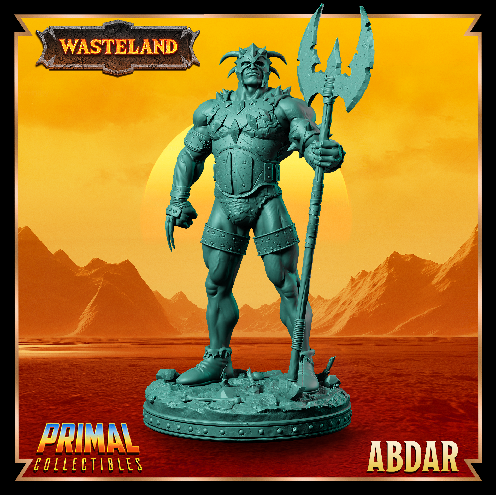 Male Warrior (Abdar) by Primal Collectibles