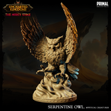 Serpentine Owl by Primal Collectibles