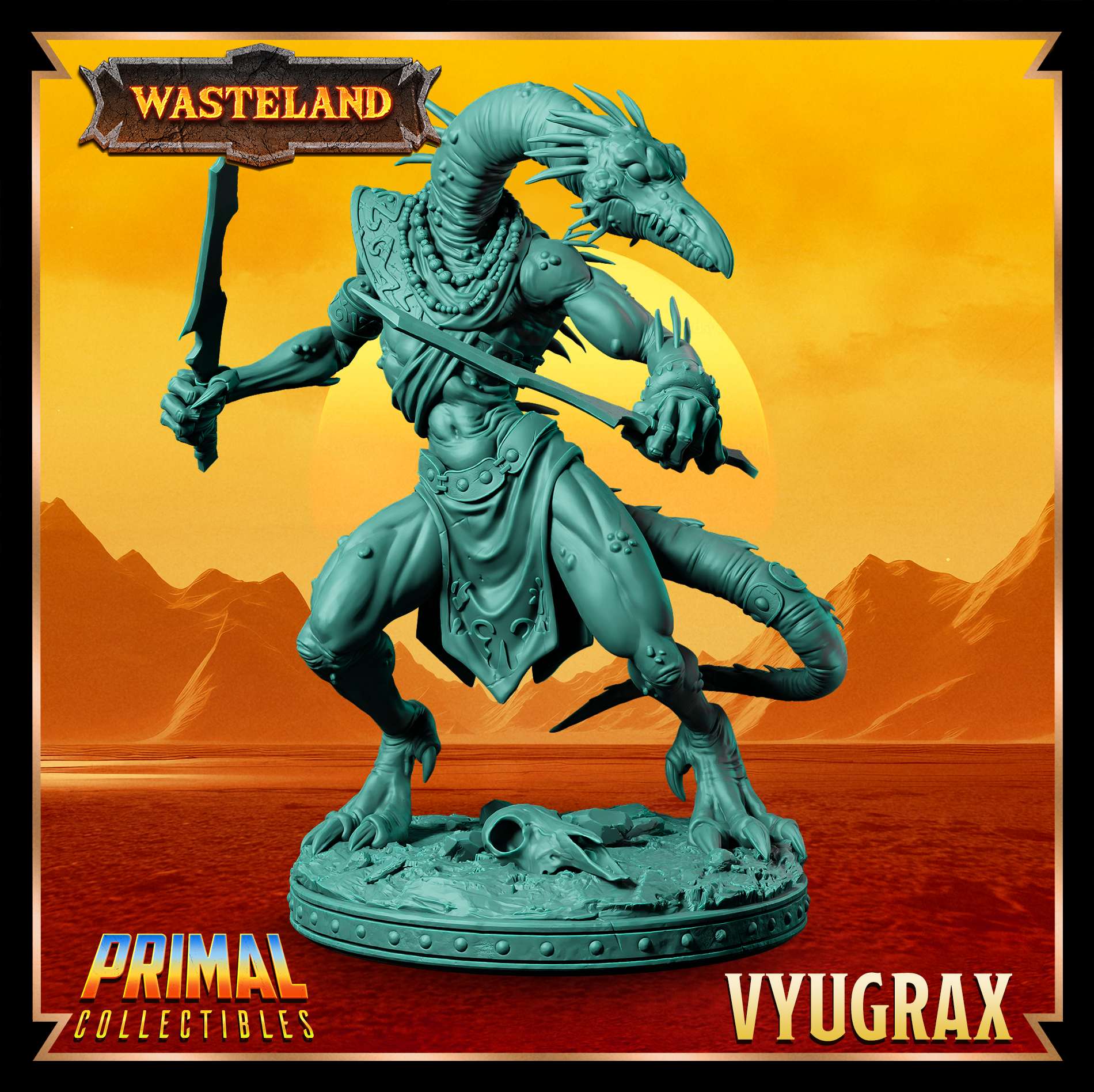 Draconian FIghter (Vyugrax) by Primal Collectibles