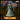 Front-facing digital render of Isolde miniature from Chronicles of Excalibur — an unpainted grey resin queen in a flowing gown with ornate border trim, wearing a filigree crown and holding a rose on a decorative round base