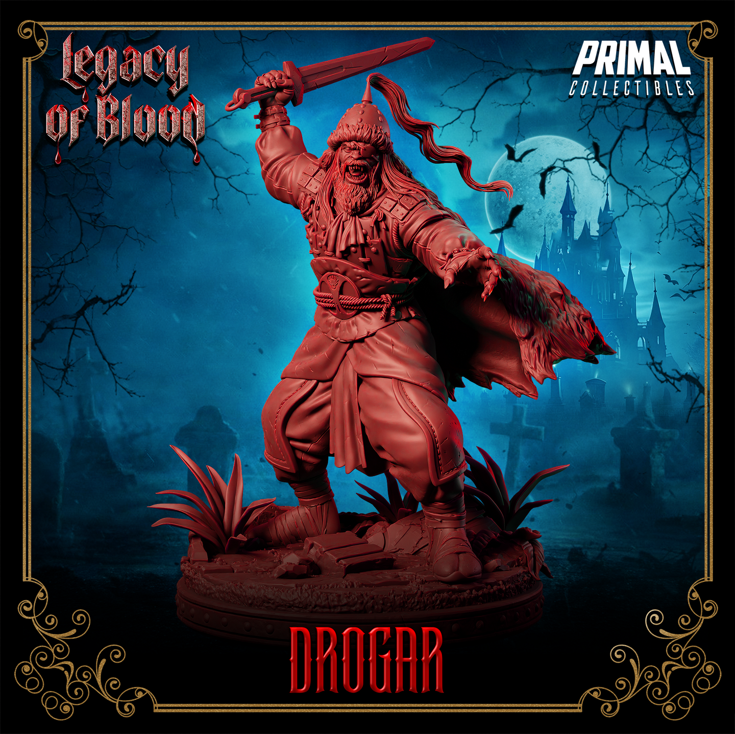 Vampire Warrior (Drogar) by Primal Collectibles